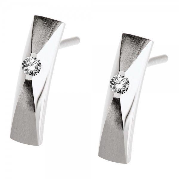 Ohrstecker I Edelstahl I Brillant