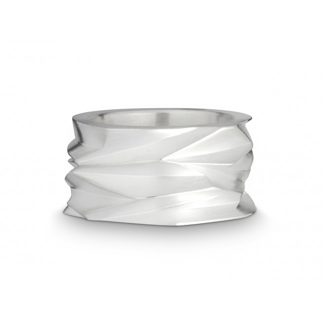 Silberring I 925 Silber I Crushed Ice