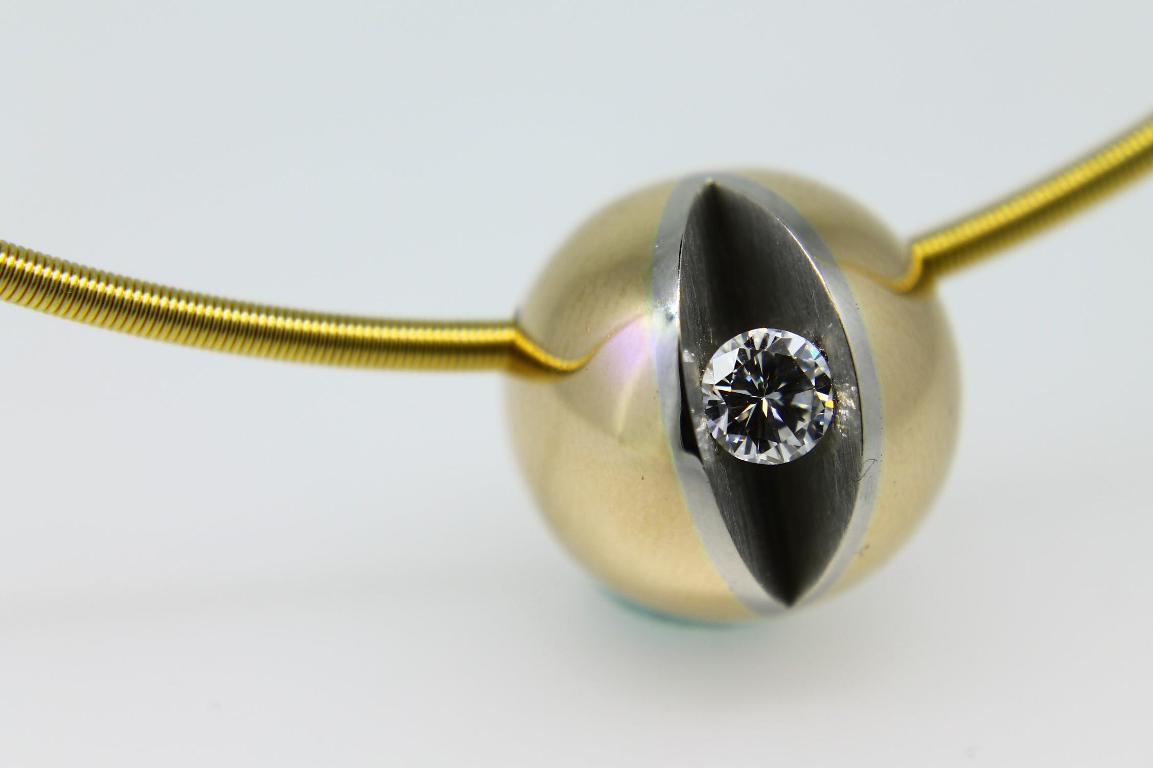 Anhänger  mit Brillant Platin