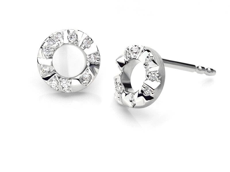 Brillantohrstecker I  Alpen I 950 Platin