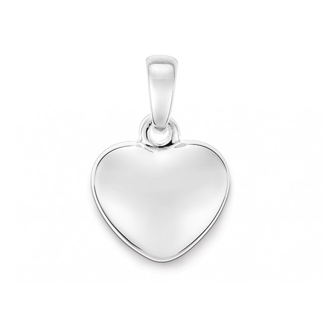 Herzanhänger I 925 Silber I gravurfähig