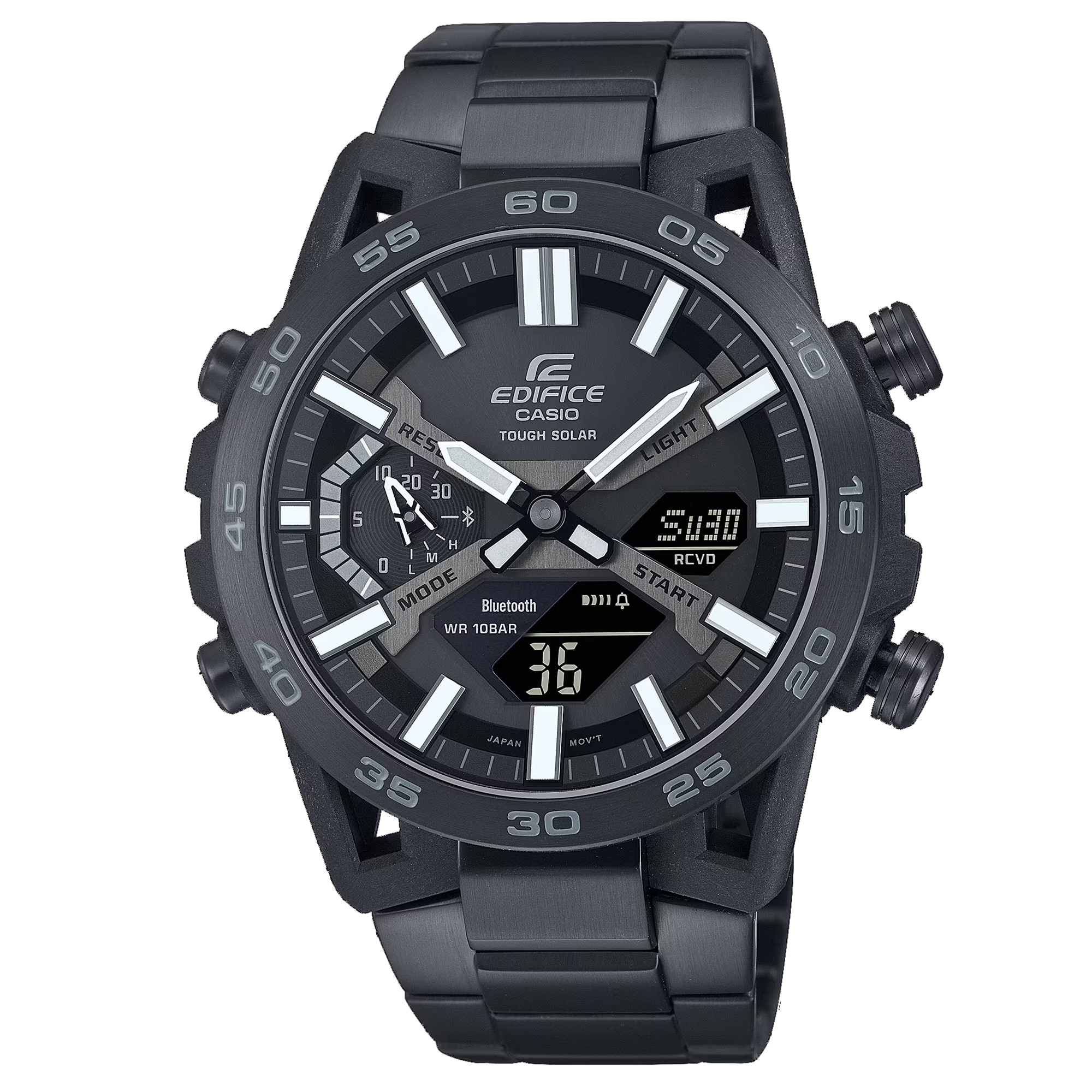 Entecken Sie die Edifice  ECB-2000DC-1BEF  Sospensione in schwarz