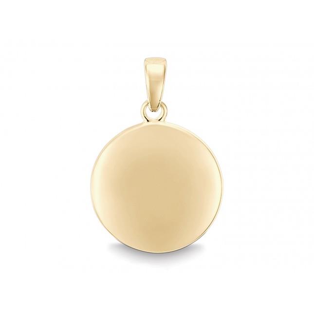 Gravurplatte 585 | 14 Karat Gold