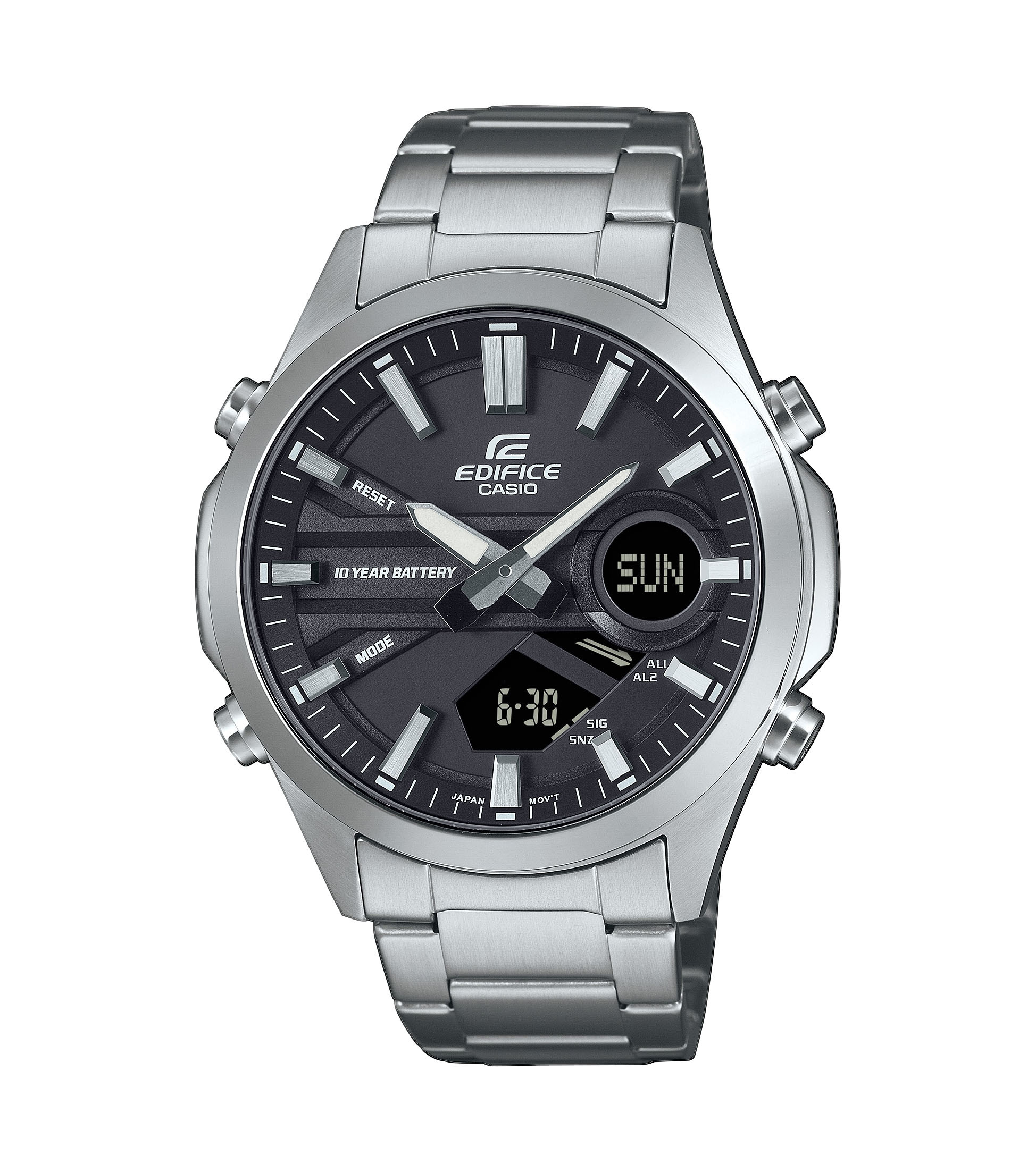 Edifice I EFV-C120D-1AEF I 10-Jahres-Batterie