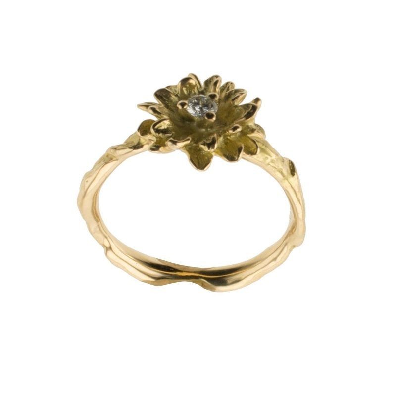 Ring mit Brillant Gold 750