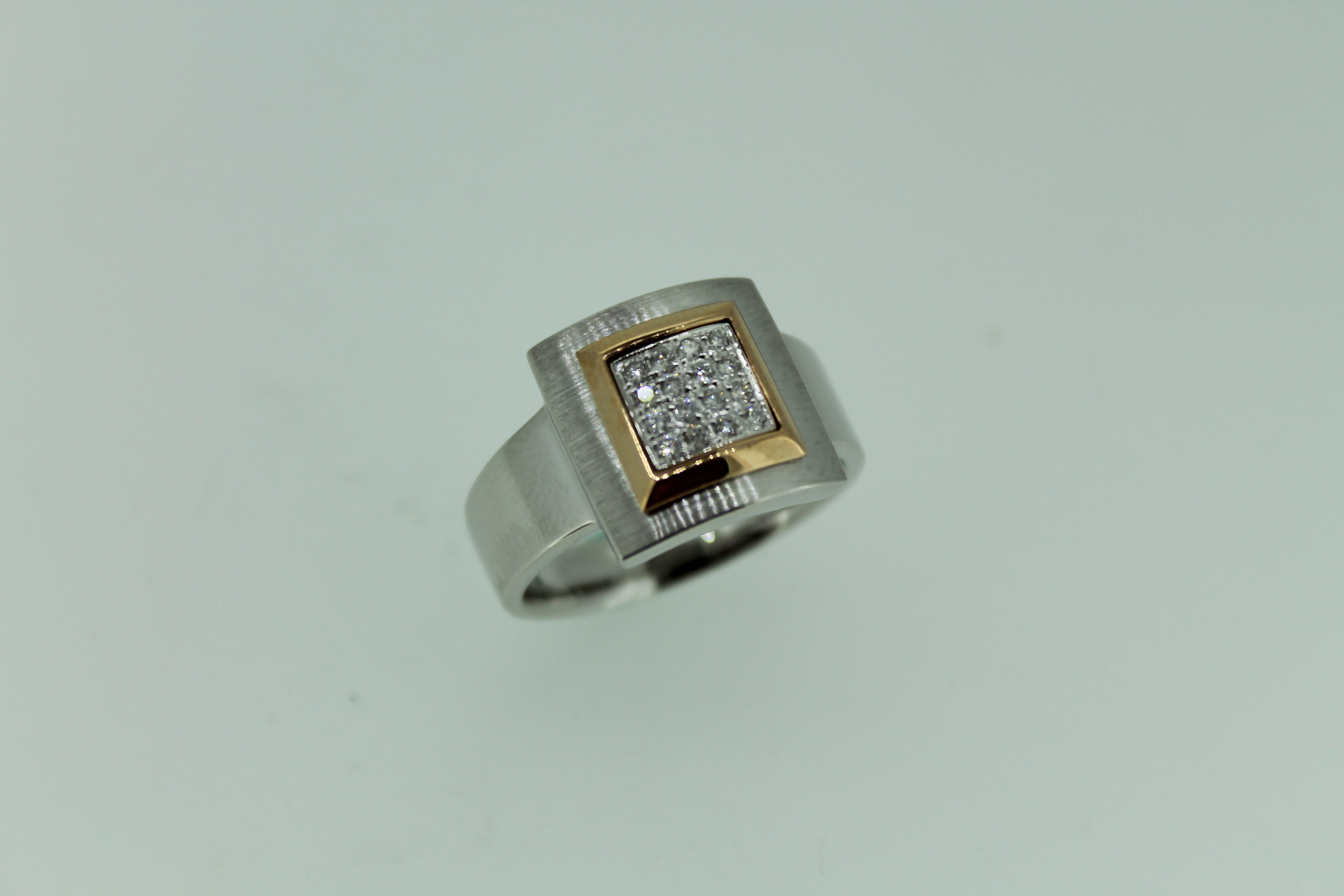 Brillantring Bicolor 750