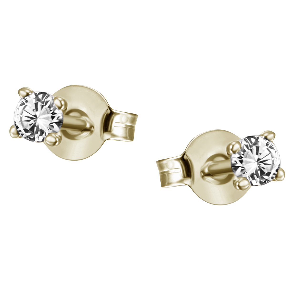 Brillantohrtstecker I 585 I 0.25ct