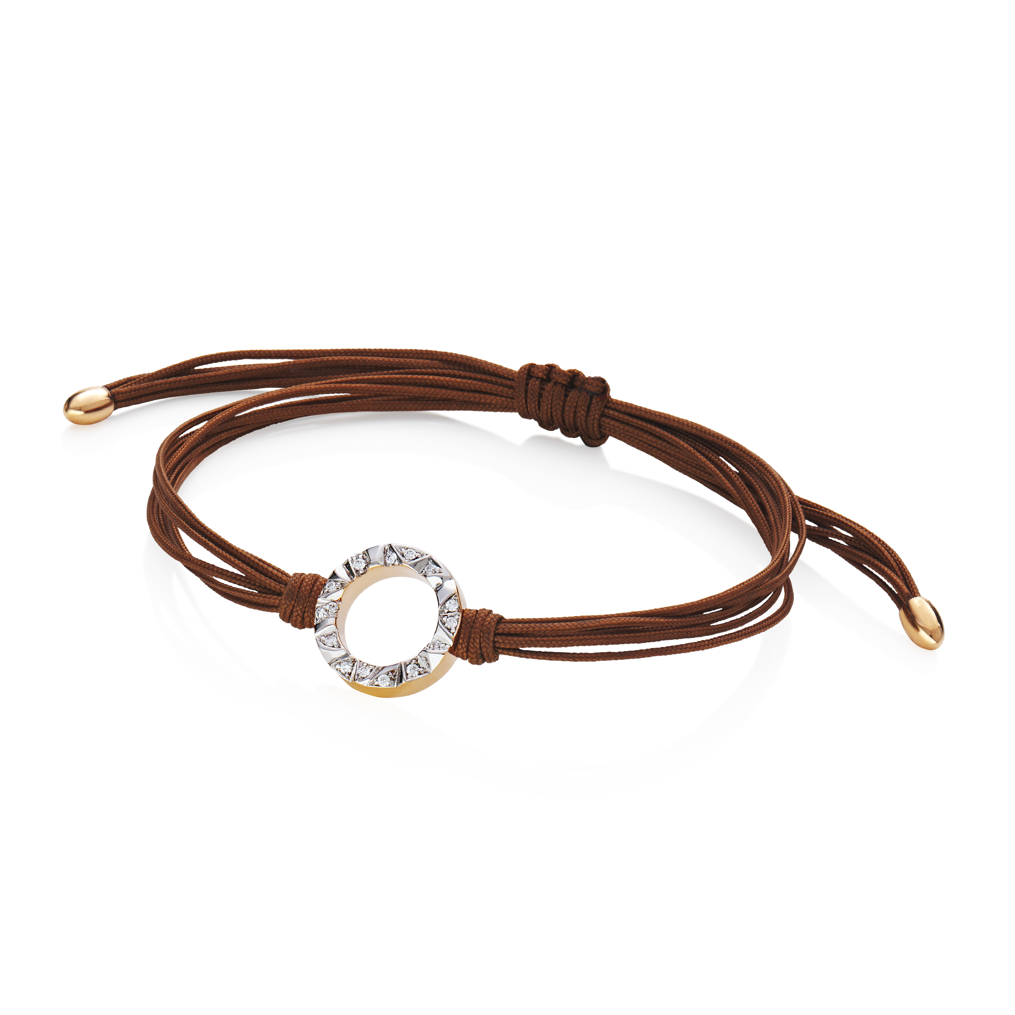 Armband mit Brillanten 750 Bicolor