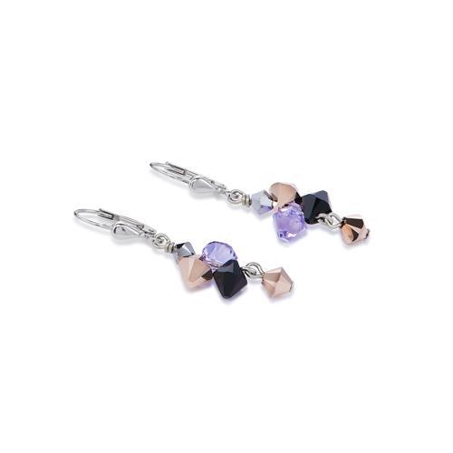 Ohrhänger lila - rosé