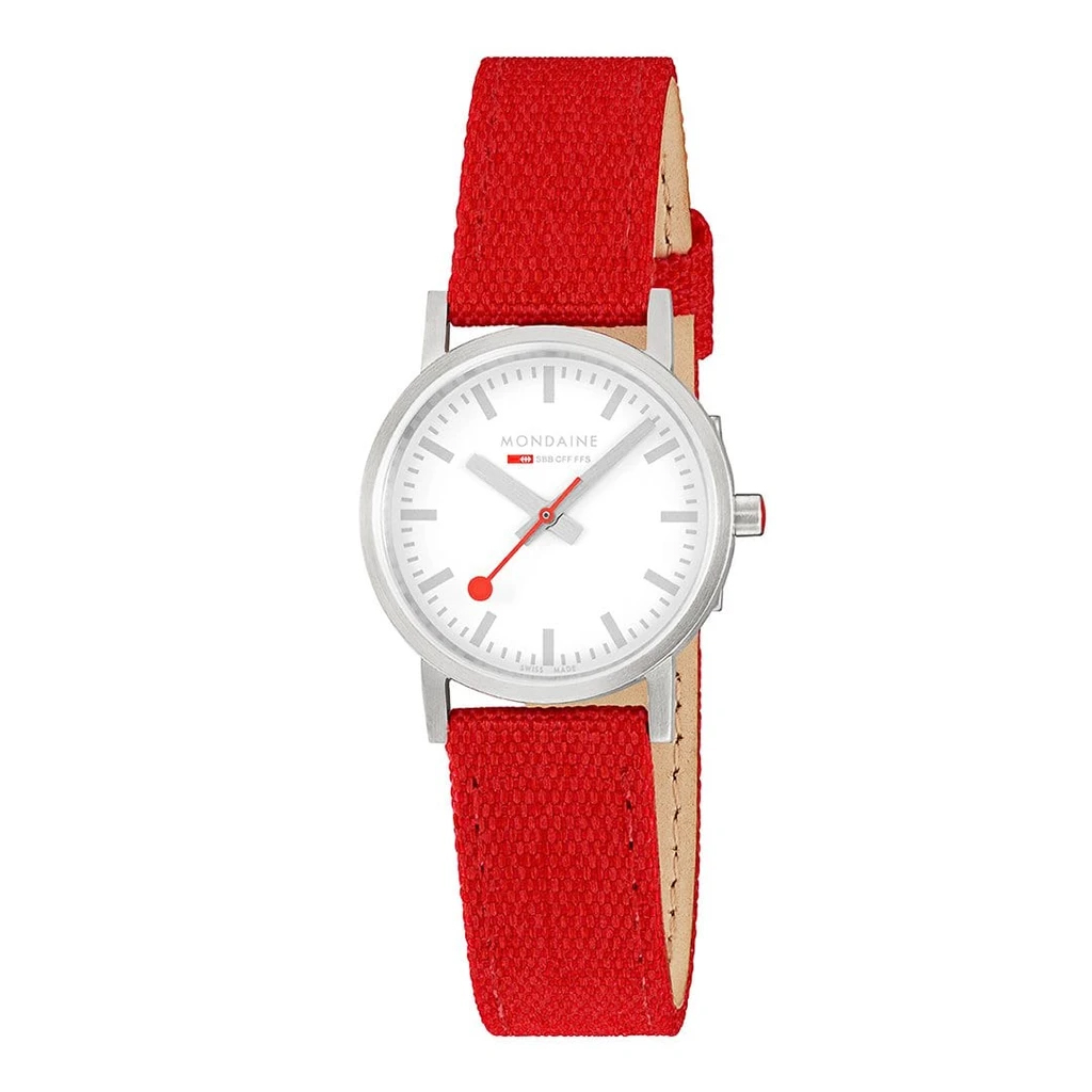 Mondaine I Classic I 30mm I rot