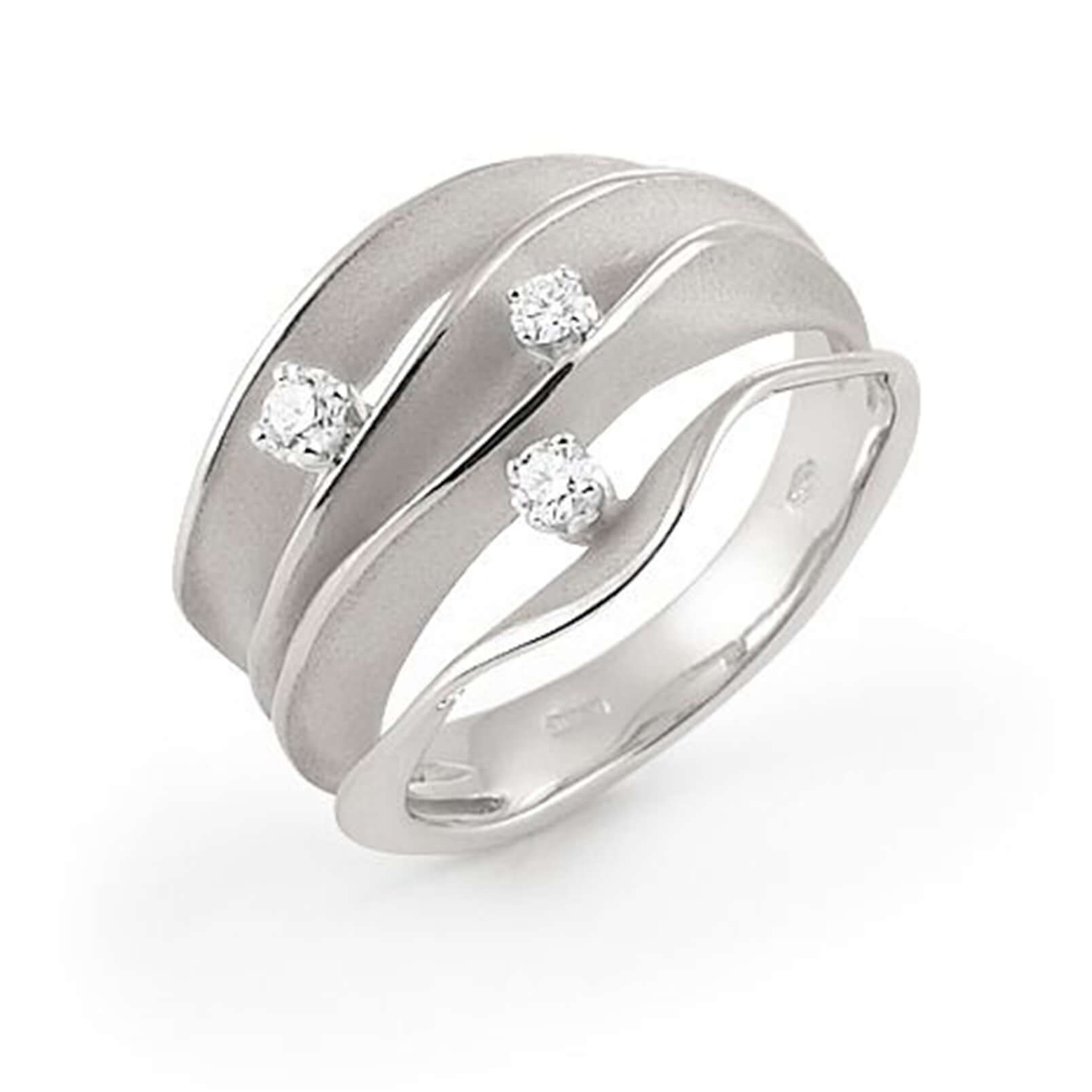 Brillantring I "Dune" I 750