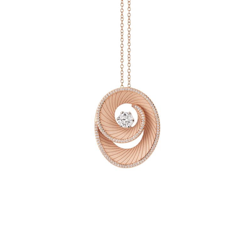 Brillantanhänger I 750 Gold I 0.55ct I 0.33ct.