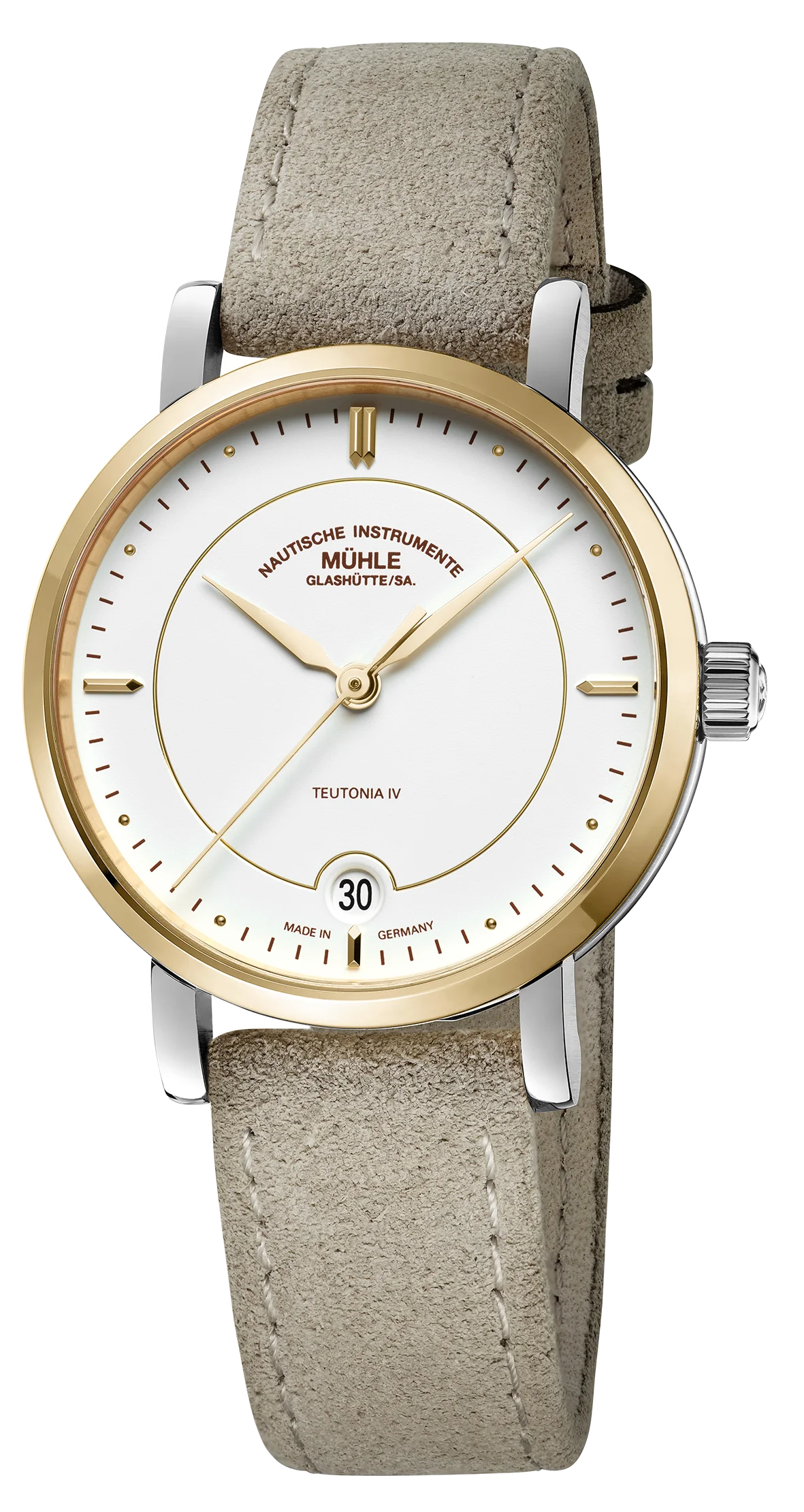 Teutonia IV Lady I weiß-gold