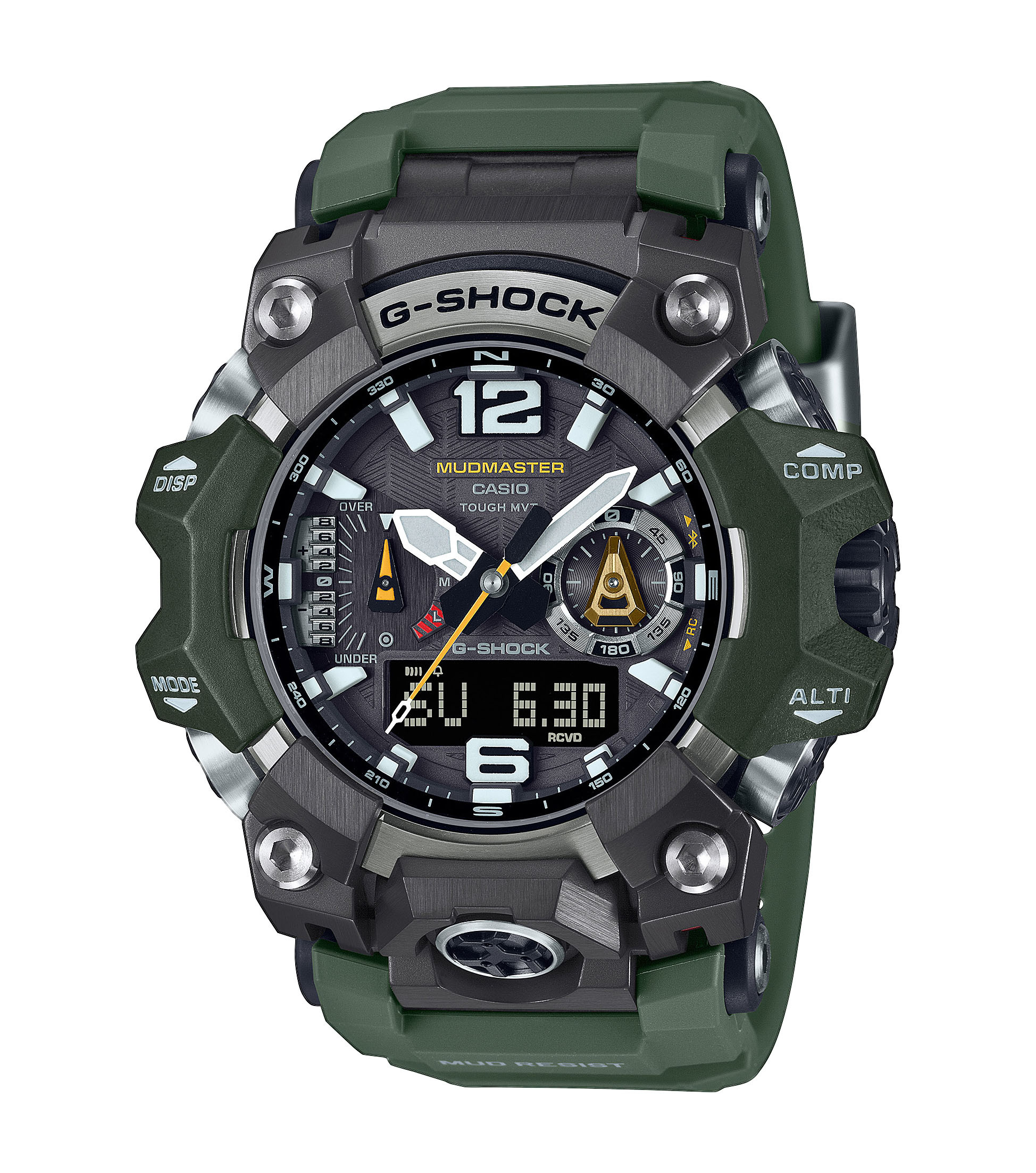 G-Shock Mudmaster GWG-B1000-3AER mit grünem Armband